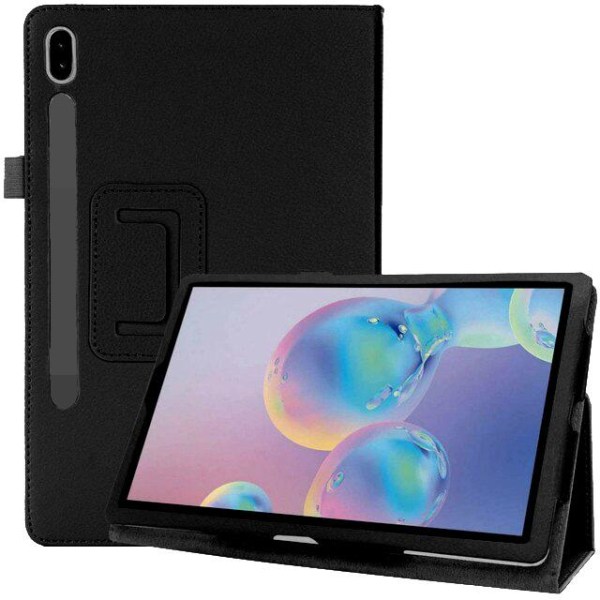 Flip & Stand Smart -deksel Samsung Galaxy Tab S7+ T970/T976 Deksel Svart Black