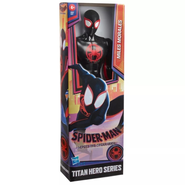 Spider-Man Spindelmannen Miles Morales Titan Hero Action Figur 3 Svart