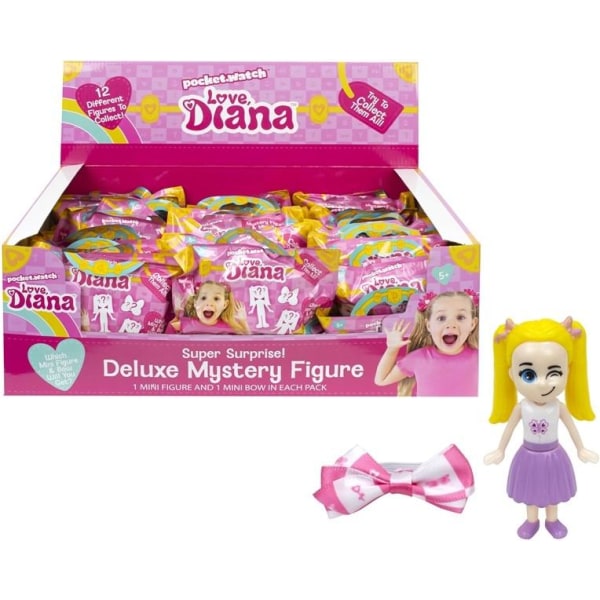 3-Pack Love Diana Mystery Figure & Rosett Blind Bag S1 multifärg