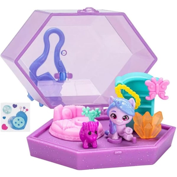 My Little Pony Mini World Magic Crystal -avaimenperä Izzy Moonbow Pl Multicolor