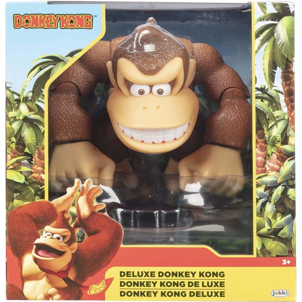 Super Mario Donkey Kong Deluxe Action Figure Multicolor one size