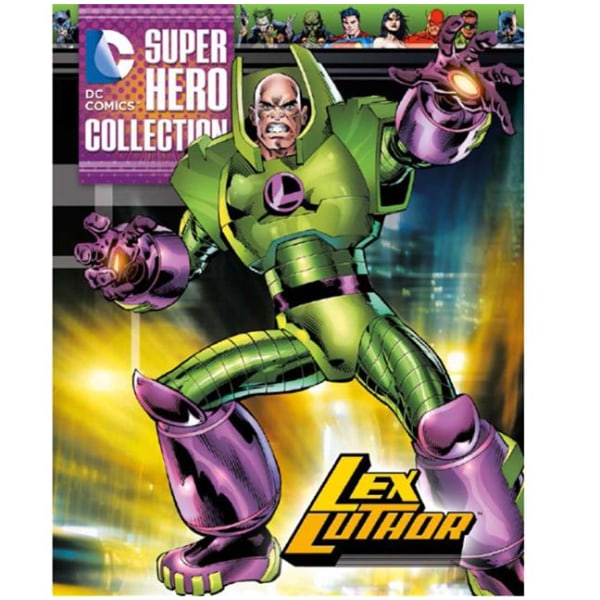 DC Comics Superhero Collection Lex Luthor Figur 1:21 Skala Multicolor