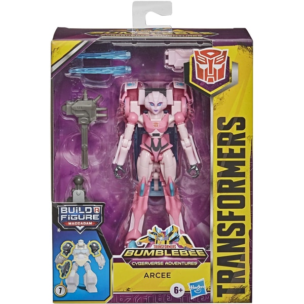Transformers Bumblebee Cyberverse Adventures ARCEE Deluxe -luokka Multicolor