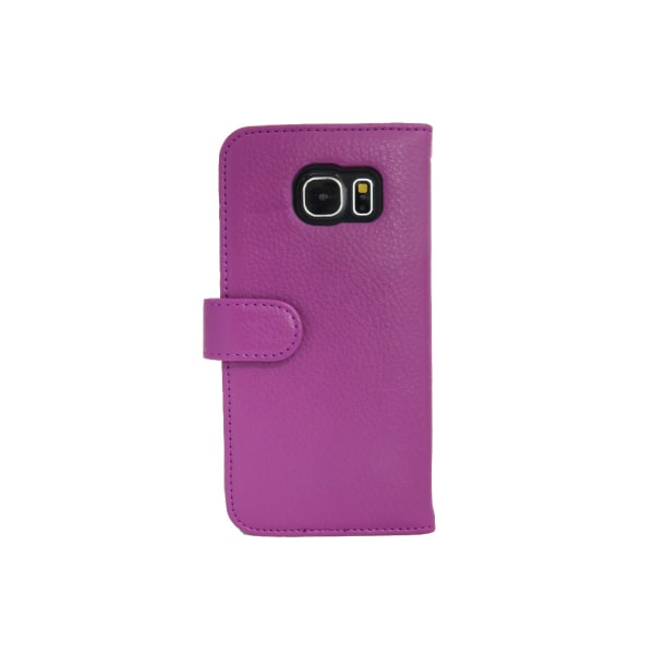 Lommebok -deksel Samsung Galaxy S7 EDGE med ID -fotolomme, 4 stk Purple
