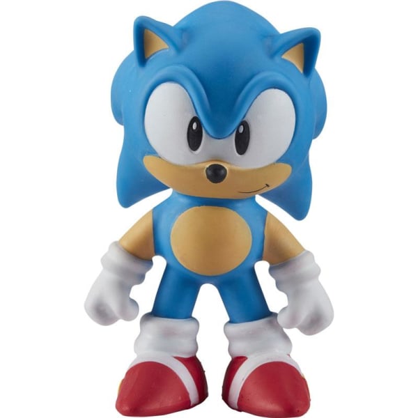 Sonic The Hedgehog Super Stretch & Töjbar Figur Leksaksfigur 12, Blå