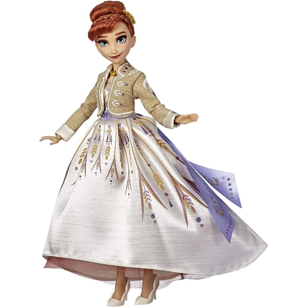 Disney Frozen 2 Arendelle Anna Poseable Fashion Doll 27cm Multicolor