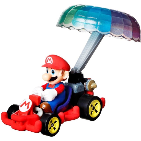 3-Pack Hot Wheels Mario Kart Racers 1:64 Køretøjer Biler Metall Multicolor