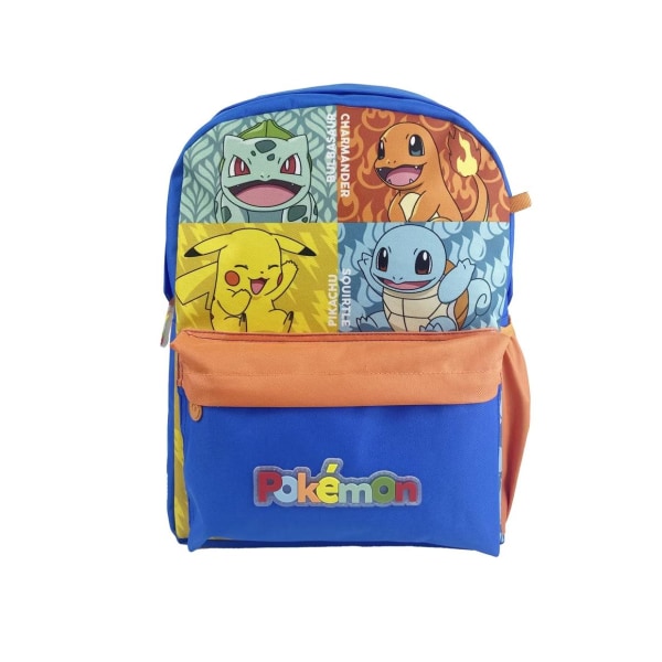 Pokémon Pikachu Starters Backpack Bag Reppu Laukku 40x30x18cm Multicolor one size