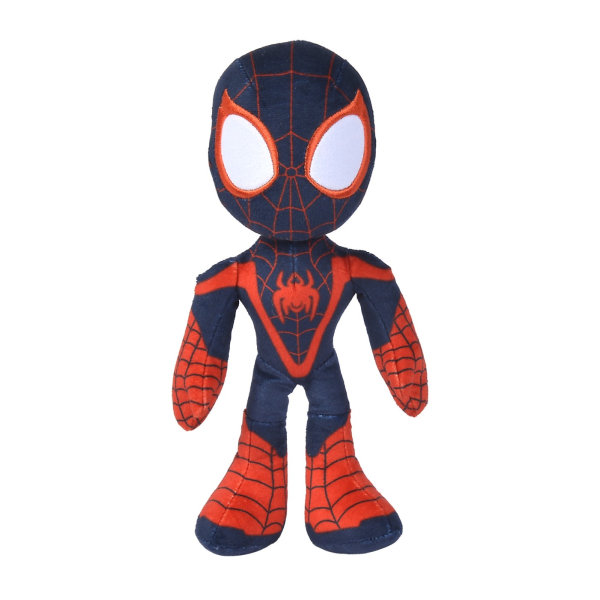 Marvel Spiderman Spidey Miles Morales Glow Soft Plush Toy Pehmol Multicolor