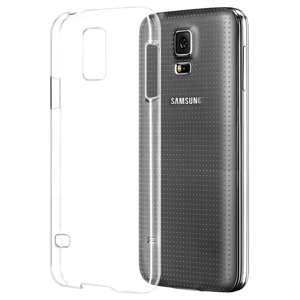 Napsautettava kansi Samsung Galaxy S5 / S5 NEO Ohut läpinäkyvä Transparent