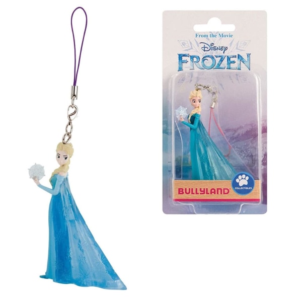 Bullyland Disney Frozen Elsa Figur Nøglering 7cm Multicolor one size