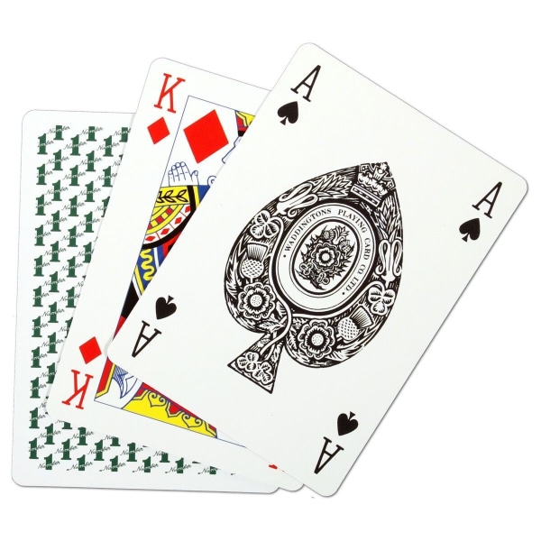 Waddingtons No 1 Playing Cards - Texas Hold Em multifärg one size
