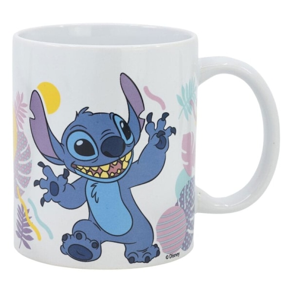 Disney Stitch Hawaian Kopp 325ml kopp keramikk Gift Box Multicolor