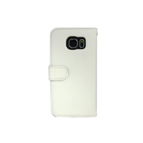 Wallet Case Samsung Galaxy S7 EDGE with ID Photo Pocket, 4pcs Ca White