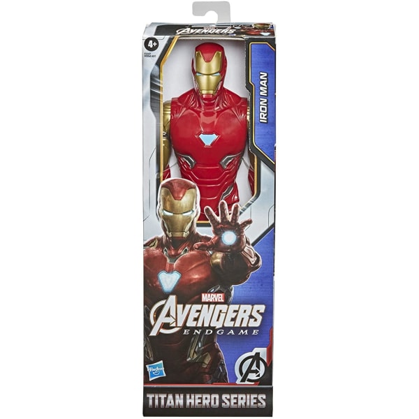 Marvel Endgame Titan Hero -sarjan Iron Man -figuuri Red