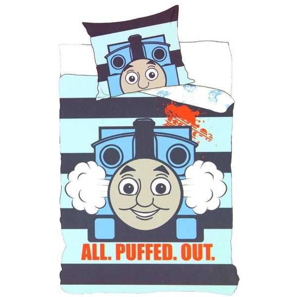 Thomas and Friends Bed linen Pussilakanasetti 140x200+70x90cm Blue