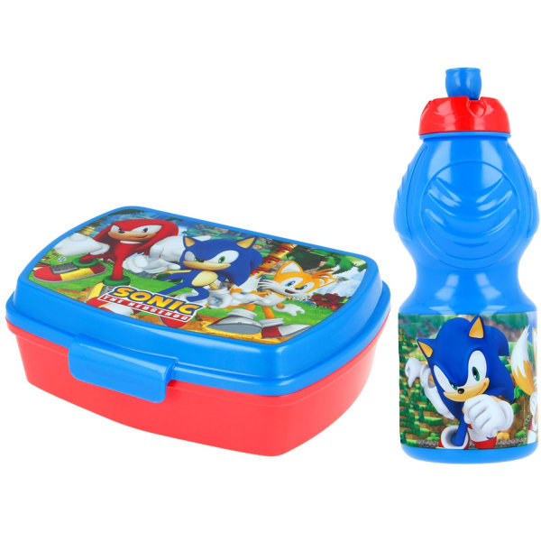2-Pack Sonic The Hedgehog Knuckles Og Tails Matboks &  Pop-up va Multicolor