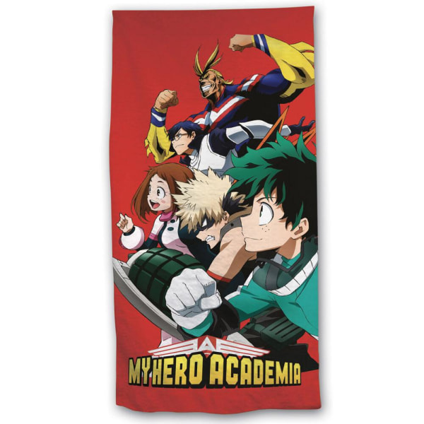 My Hero Academia Pyyhe Rantapyyhe Fast Drying Kids Towel 140x70 Multicolor one size