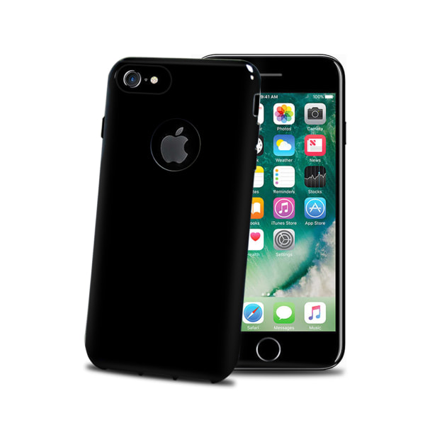 Celly Gelskin TPU iPhone 7/8 Black Black