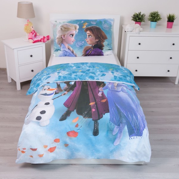 Disney Frozen 2 Family Elsa Anna Olof Bed linen Pussilakanasetti Multicolor