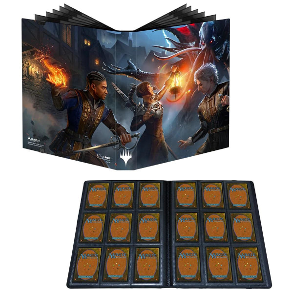 MTG Battle for Baldurs Gate UP PRO 9-taskuiset Binder 360 -kortit Multicolor