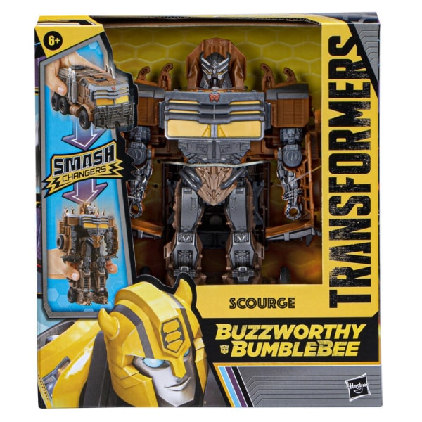 Transformers: Rise of The Beasts Buzzworthy Bumblebee Smash Chan Multicolor