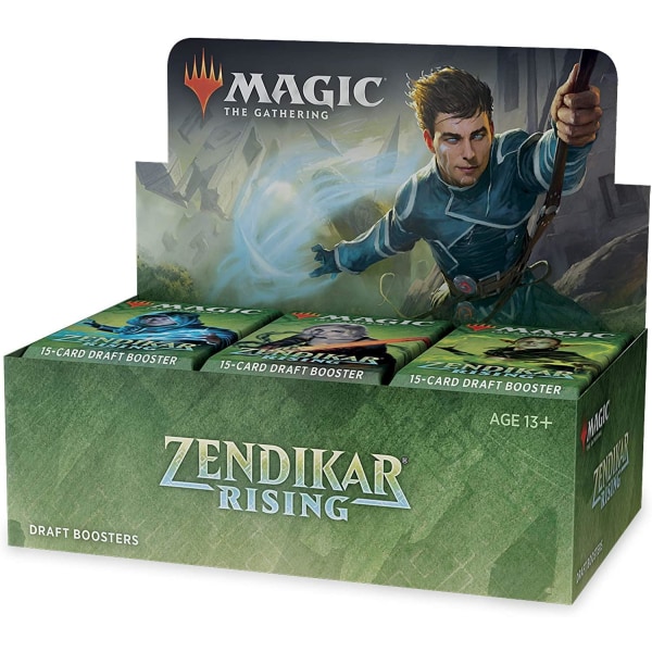 Magic The Gathering - Zendikar Rising- Draft Booster Pack 3-Pack multifärg