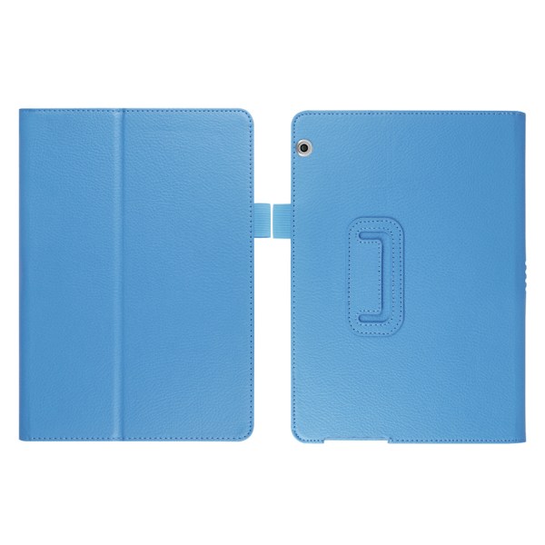 Flip & Stand Nahkakotelo Smart Case Huawei Mediapad T3 10 Cover Black