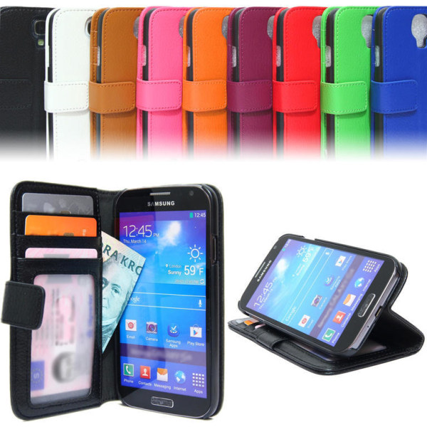 Plånboksfodral Väska Samsung Galaxy S4 Mini ID b16c | Fyndiq
