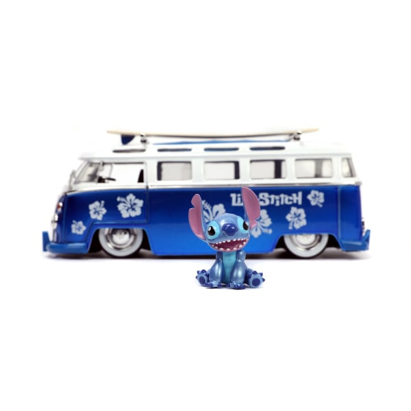 Disney Lilo & Stitch Stitch & Volkswagen T1 Bus 1:24 Multicolor