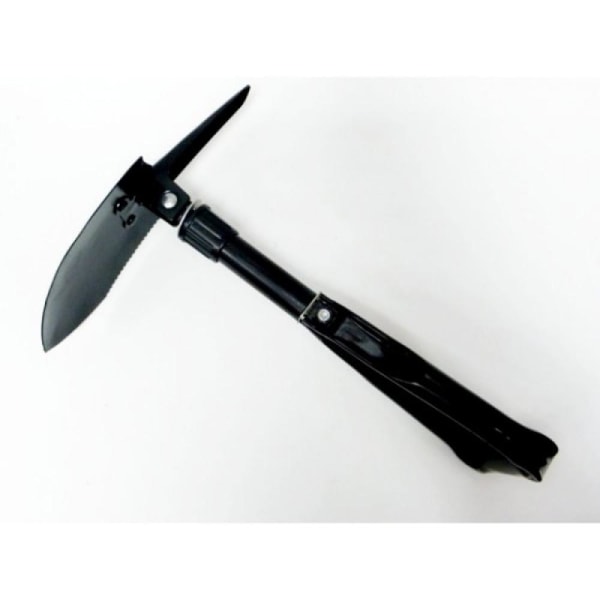 Sammenleggbar spade med flere verktøy, hakke og sagoverlevelse F Black