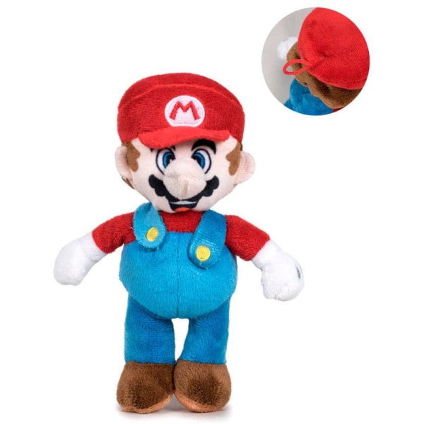 Super Mario Soft Plysj 20 cm Multicolor