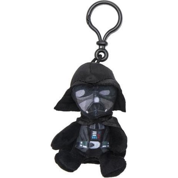 Star Wars Darth Vader nøkkelring myk plysj 8 cm Black