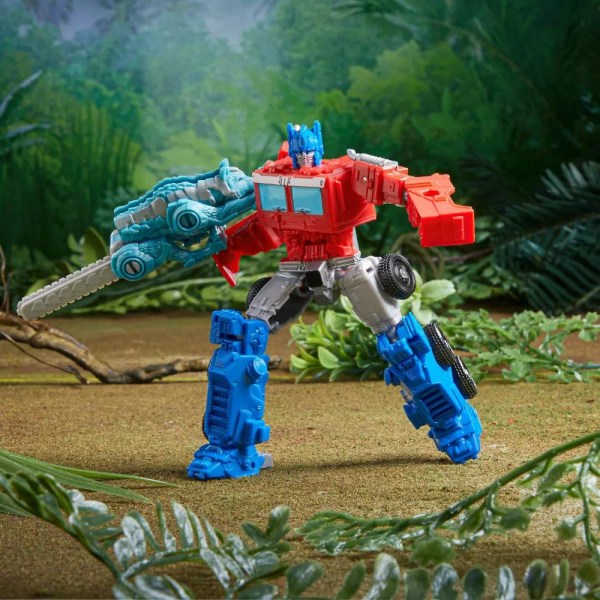 Transformers Rise of the Beasts Optimus Prime & Chainclaw Multicolor