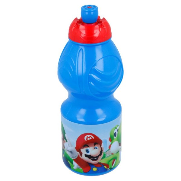 2-Pack Super Mario & Luigi Matlåda Och Pop-up Vattenflaska multifärg