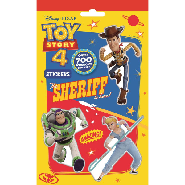 700 stk Toy Story 4 Woody Buzz Stickers Sæt klistermærker Multicolor