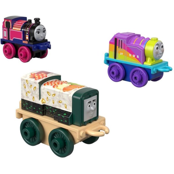 3-pakning Thomas & Friends Minis Bag Collectible Toy Train 3 stk Multicolor