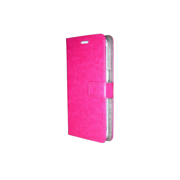 TOP iPhone 7 Plus (5.5 ") tegnebog med 4 stk kort Dark pink