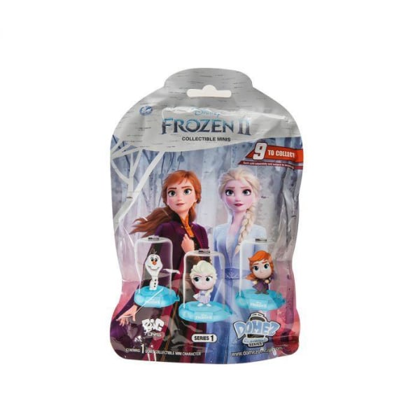 18-pakning Disney Frozen Domez Collectible Minis Figurer 7cm Multicolor