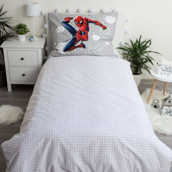 Marvel Spider-Man Glow In The Dark Pussilakanasetti Bed linen 14 Multicolor