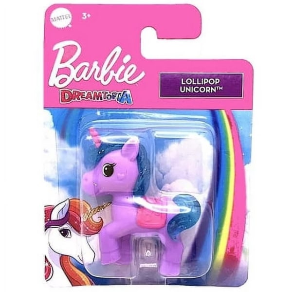 3-Pack Barbie Dreamtopia Ice Cream Lollipop Sparkle Cake Unicorn Multicolor