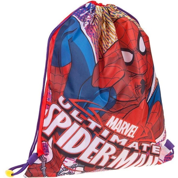 Spiderman Ultimate Spindelmannen Gympapåse Barnväska 40x32cm multifärg one size