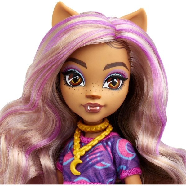 Monster High Clawdeen Wolf Doll With Bag And Accessories dukken Multicolor