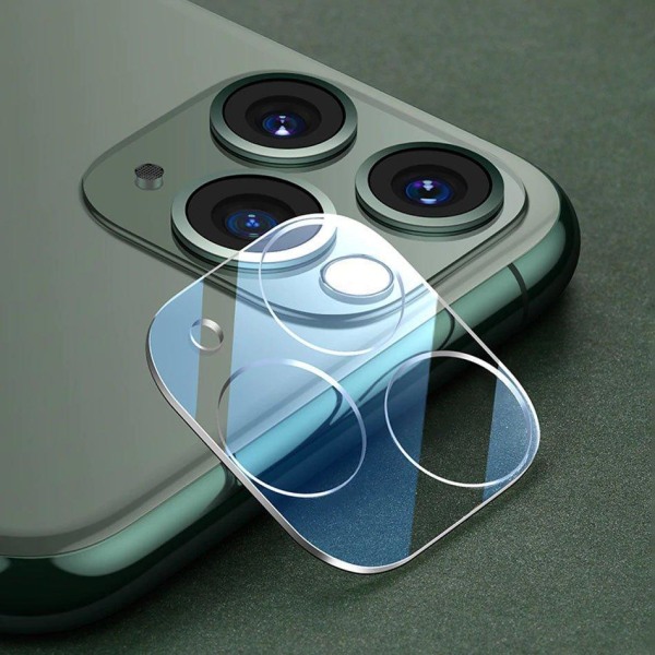 iPhone 12 fullkamera herdet glassbeskytter detaljhandel Transparent