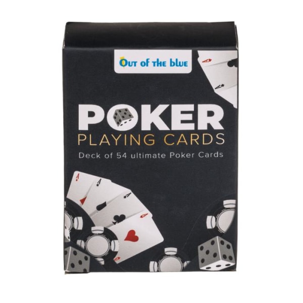 Mini Spelkort Poker Patiens Spel 2-Pack Multicolor