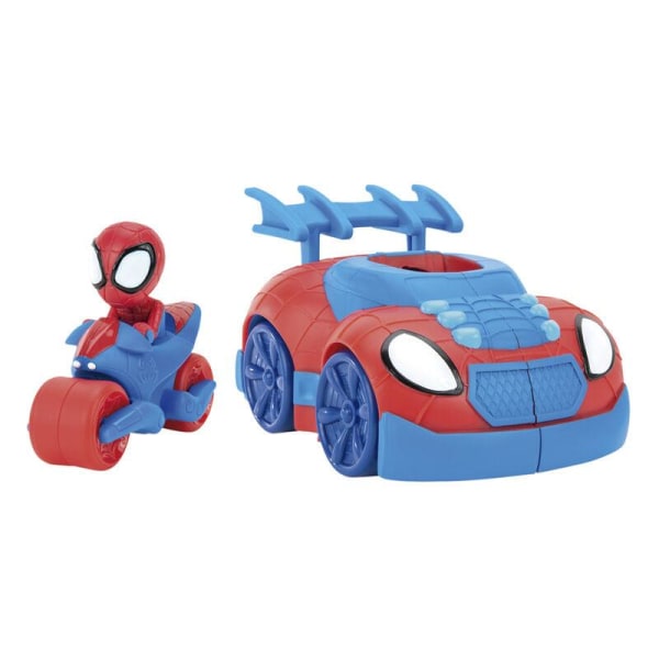Marvel Spiderman Spindelmannen Spidey Web Strike 2 i 1 multifärg