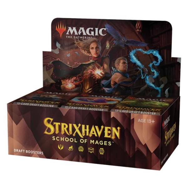 Magic The Gathering Strixhaven School of Mages Booster Box 36 P. multifärg