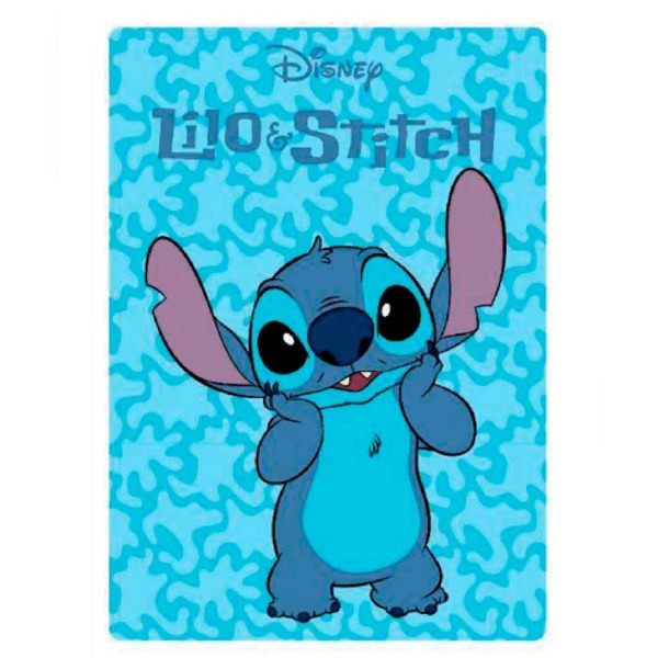 Disney Lilo & Stitch Filt Fleecefilt 100x140cm Blå multifärg