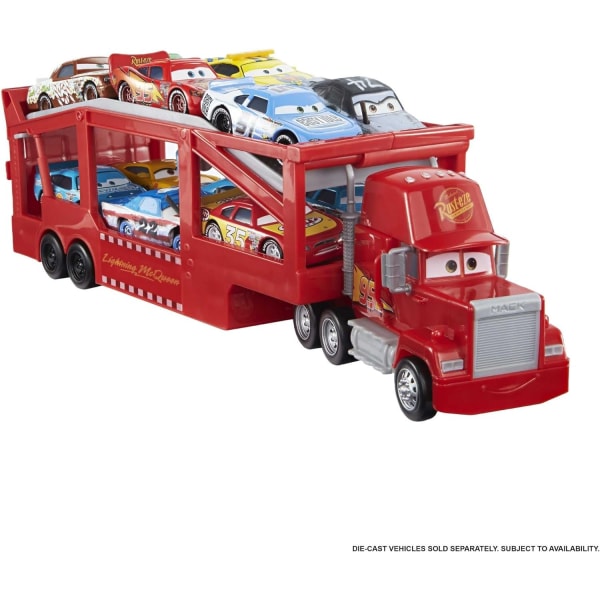 Disney Pixar Cars Bilar Mack Hauler Transporter multifärg