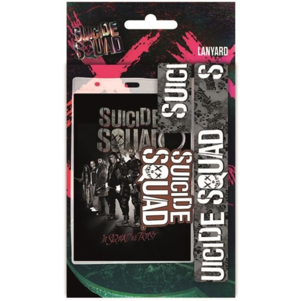 Suicide Squad Mobilbånd Nøglebånd med ID / navnemærke Multicolor